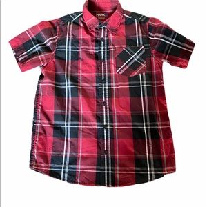 NWOT Hawk Short Sleeve Button Down